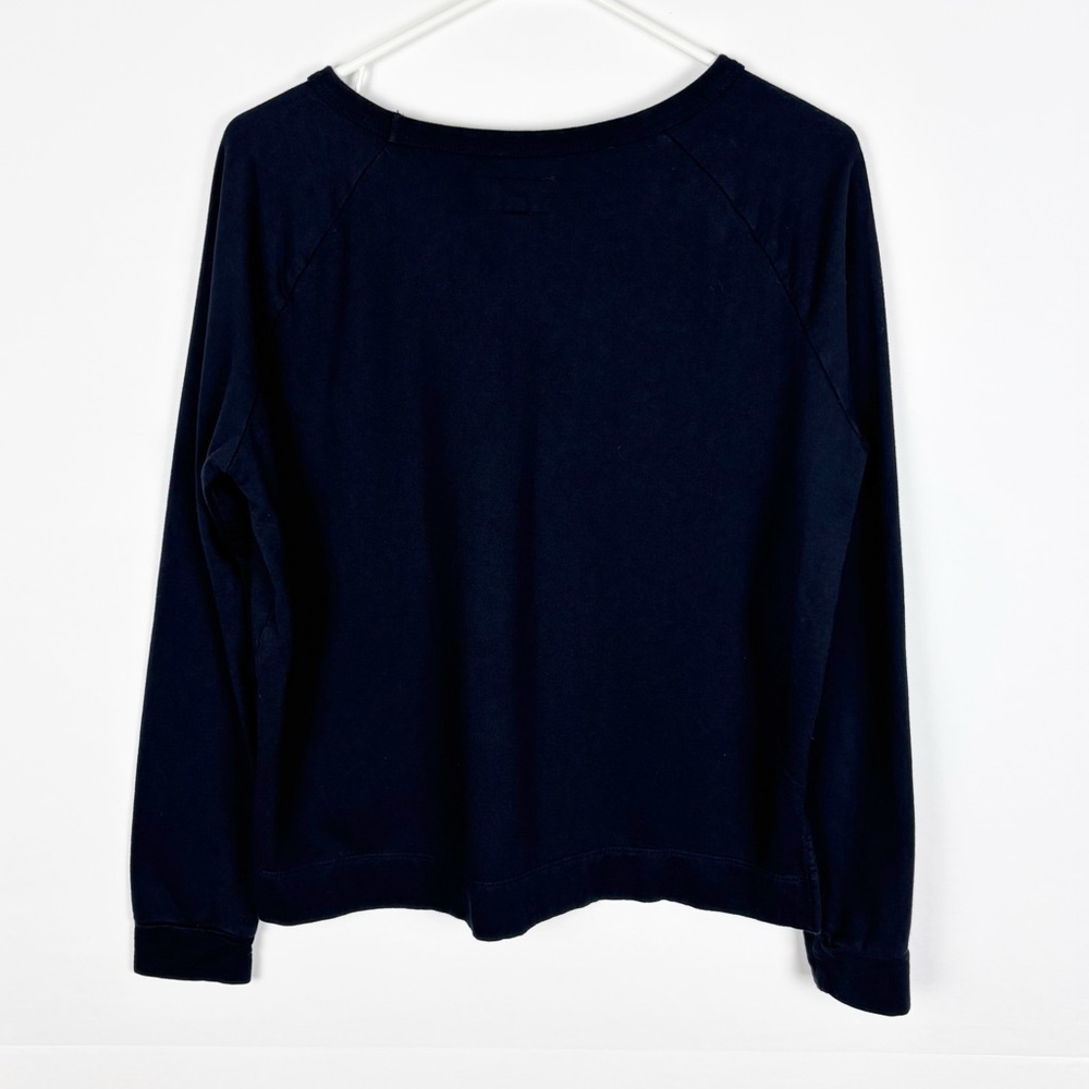 American Giant Women’s Size Small Black Crewneck Pullover Sweatshirt - Picture 2 of 5